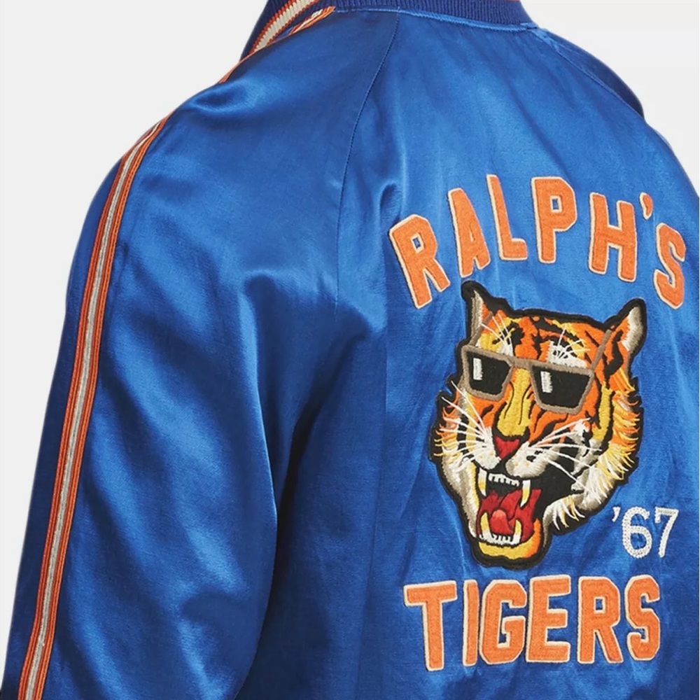 POLO RALPH LAUREN Satin Souvenir Varsity Jacket - Picture 3 of 8